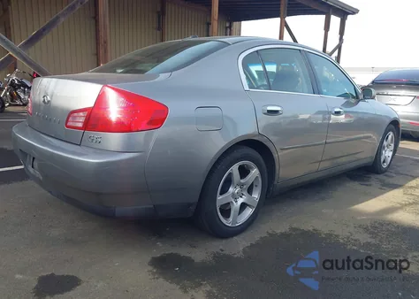 2004 Infiniti G35 from USA, damaged, VIN JNKCV51E54M619132